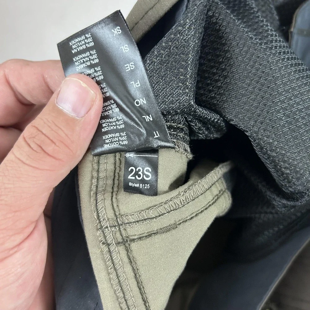 Kuhl Shorts Mens 42 Brown Quick Dry‎ Outdoor Trail Hiking Stretch Zip Pocket 23S